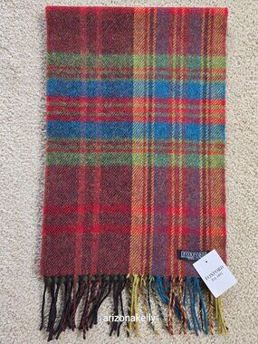 NWT Foxford Lambswool Scarf Plaid